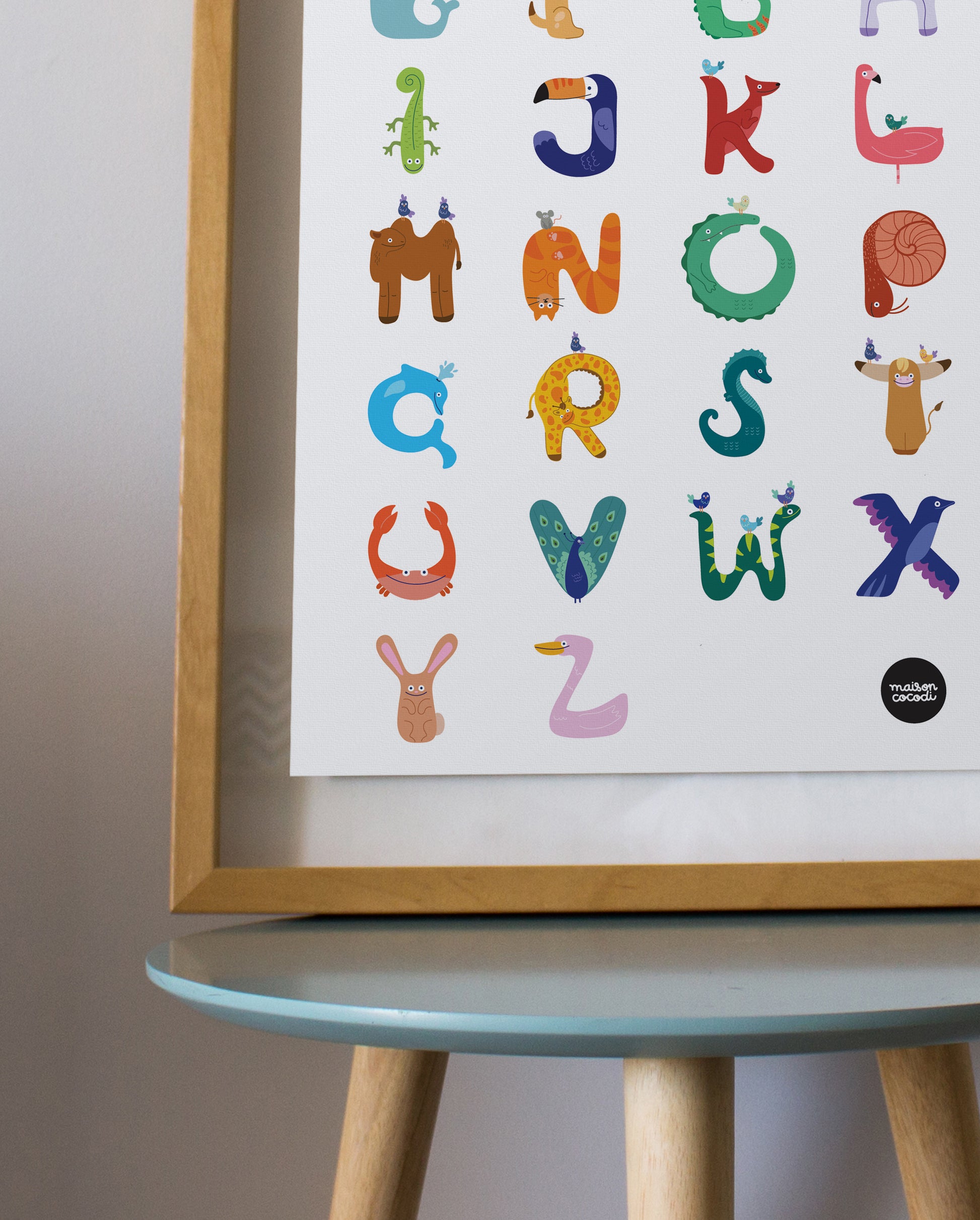 Alphabet Letter Posters for Babies 