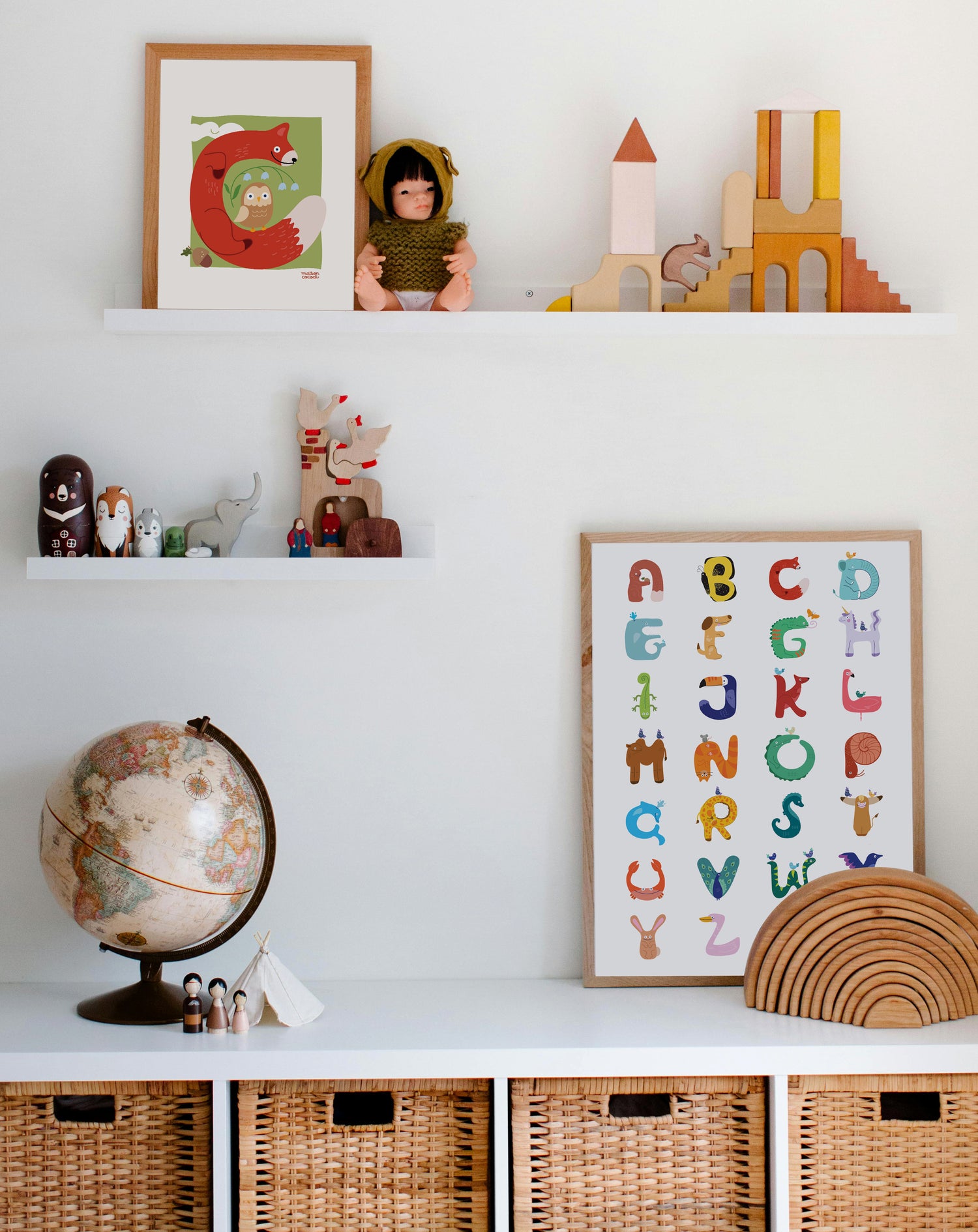 Alphabet Letter Posters for Babies