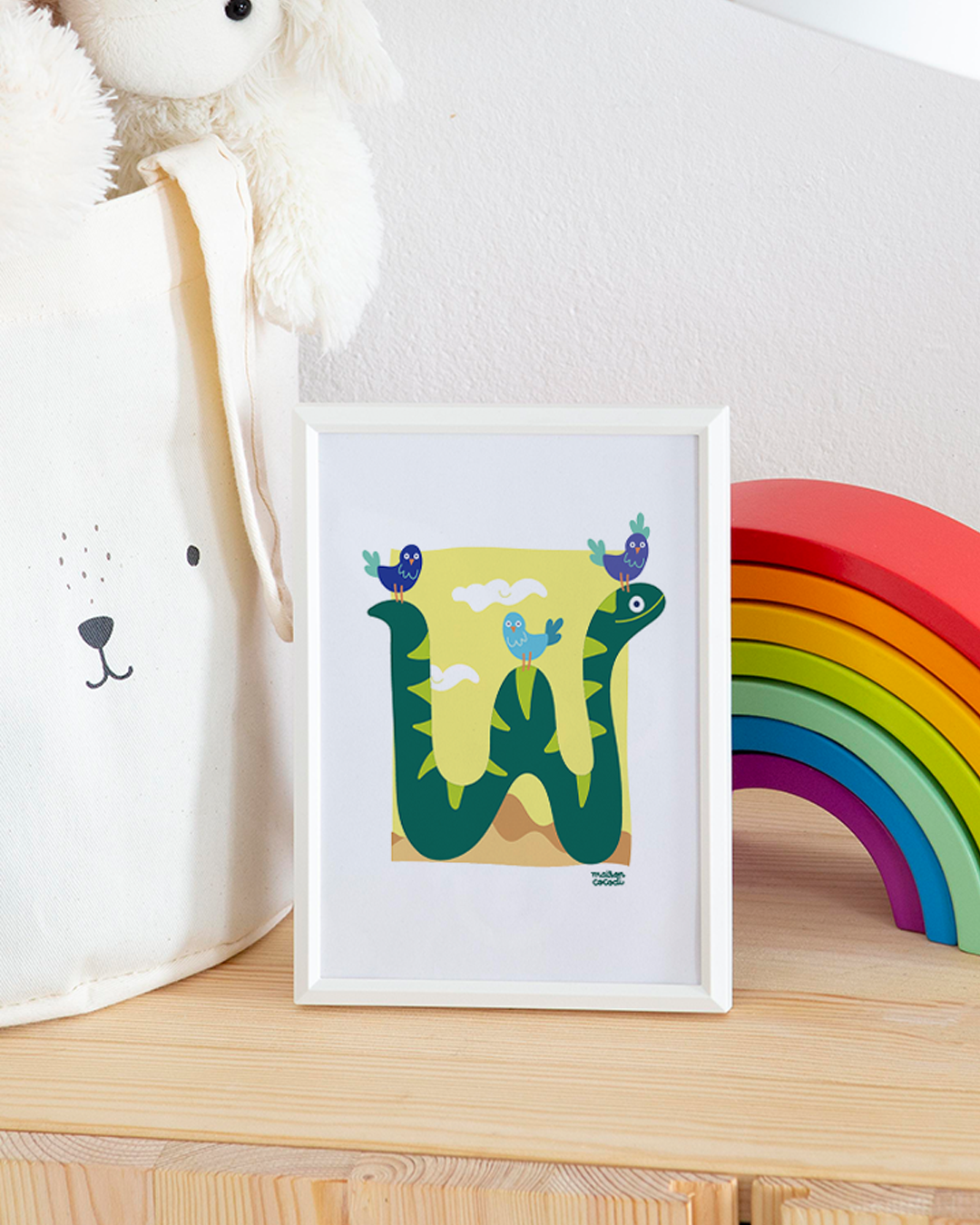 Fun Alphabet Letter Posters for Kids/Babies